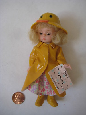 #ad Madame Alexander DOLL duck raincoat hat Happy Meal vtg Its Raining Its Pouring