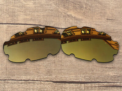 #ad Vonxyz Polarized Lenses for Split Jacket Vented OO9099 Sunglass Bronze Mirror