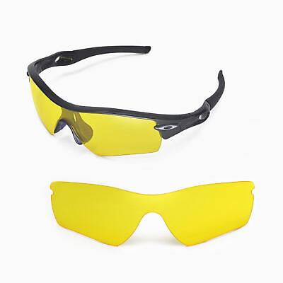 #ad New Walleva Yellow Replacement Lenses For Oakley Radar Path Sunglasses