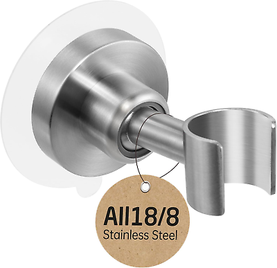 #ad Shower Head Holder Wall Mount 18 8 Stainless Steel Adjustable Handheld Shower H