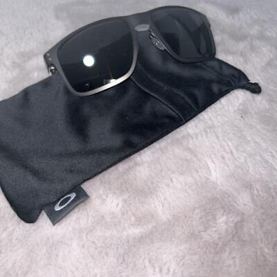 #ad Oakley Sunglasses Holbrook Metal Black Frame and Lens OO4123 0655 132
