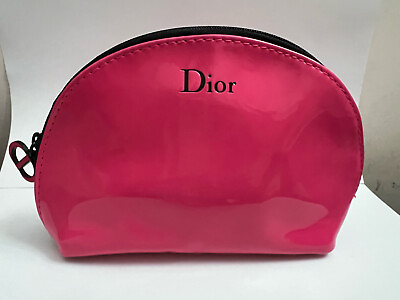 #ad Sale Brand New Dior Pink Makeup bag with CD Logo Zipper tag from Dior Beauty