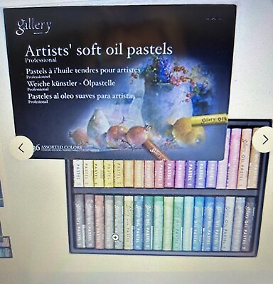 #ad Mungyo Gallery Soft Oil Pastels Set of 36 Assorted Colors MOPV 36
