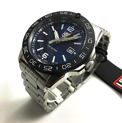#ad Men#x27;s Luminox Pacific Diver Stainless Steel Dive Watch 3123 $405.24