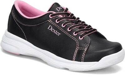 #ad Dexter Raquel V Black Pink Womens Bowling Shoes