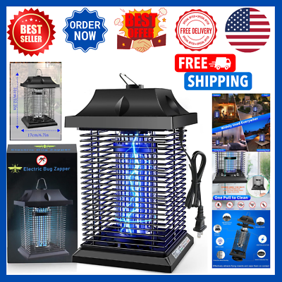 #ad Bug Zapper Outdoor 4500V 20W Electric Mosquito Zappers Killer LampHigh. US.**