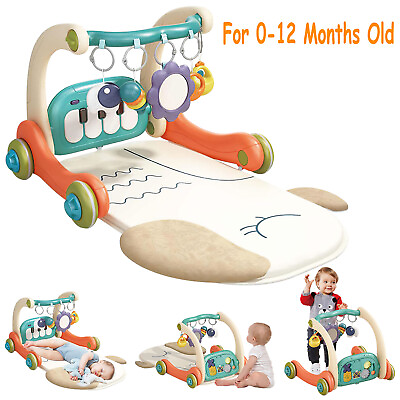 #ad Multifunctional Baby Gym Playmat Activity Center Play Mat Music Piano Keyboard