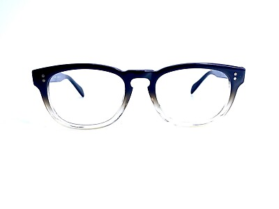 #ad SALT Black amp; Clear Handmade Oval Square Glasses Japan Tommy LF 52 20 150