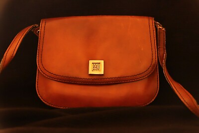 #ad Vintage PACO Bolsos Leather Ladies Handbag Brown Made In Spain Original Handbag