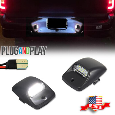 #ad 2PCS LED License Plate Light Rear Bumper Lamp For Toyota Tacoma Tundra 2005 2015