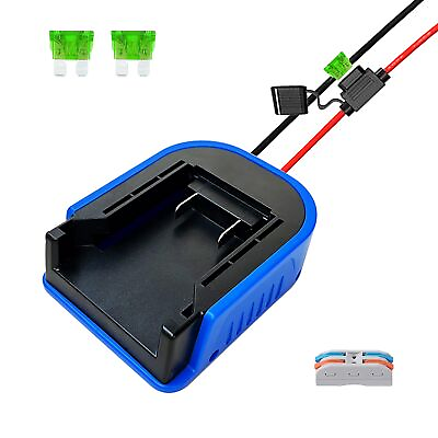 #ad Power Wheel Adapter for Kobalt 24V Battery with Fuse amp; Wire Terminals 24V Ba...