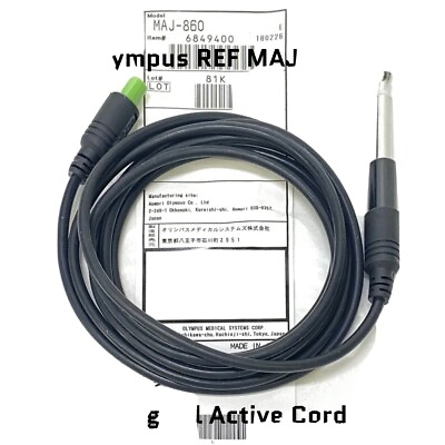 #ad Olympus REF MAJ 860 Electrosurgical Active Cord Cable