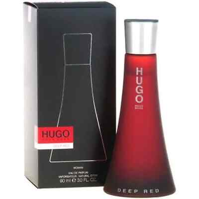 #ad Deep Red by Hugo Boss Perfume for women 3.0 oz edp New in Box