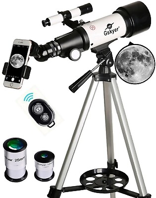 #ad Gskyer AZ 70400 Telescope 70mm Aperture 400mm New