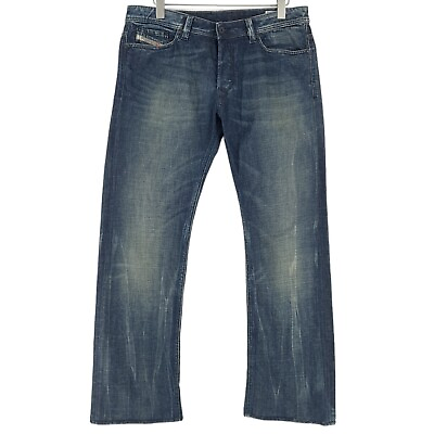 #ad Diesel Viker Men Jeans 008M9 Stretch Regular Straight Size W34 L32 $46.45