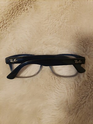 #ad Ray Ban Glasses Blue Tone RB1528 3581 Kids 48 16 130 Eyeglasses Frame Only