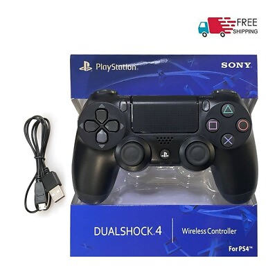 #ad DualShock 4 Wireless Controller for Sony PlayStation 4 Black
