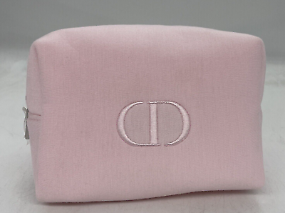 #ad New Without Box Dior Trousse Pouch Cosmetic Makeup Bag Pink From Dior Beaute