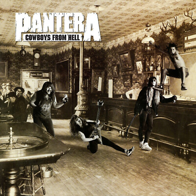 #ad Pantera Cowboys From Hell New Vinyl LP Brown Colored Vinyl