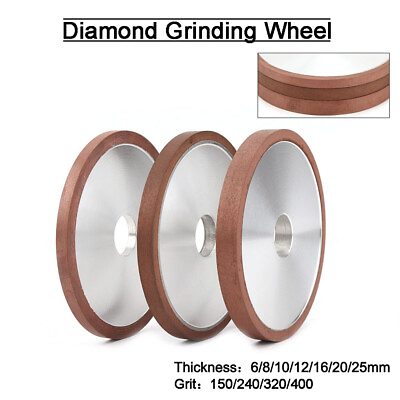 #ad 100mm Resin Diamond Grinding Wheel Disc Carbide Metal Abrasive Tool 150 400#