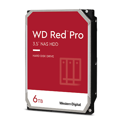 #ad Western Digital 6TB WD Red Pro NAS Internal Hard Drive 256MB Cache WD6003FFBX $199.99