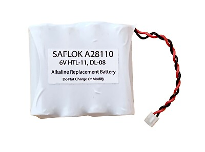 #ad 10 PCS A28110 HTL 11 DL 12 Saflok Hotel Door Lock Battery Replacement