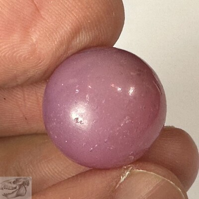 #ad Handmade Melon Ball Marble Pink Opaque 3 4 in NM 1860 1920 Germany S746
