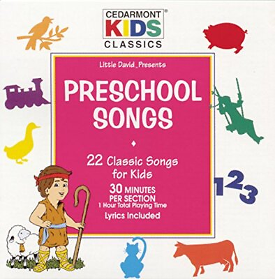 #ad CEDARMONT KIDS Preschool Songs CD **BRAND NEW STILL SEALED**