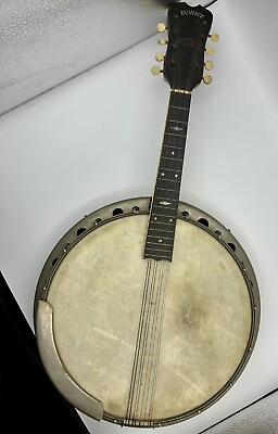 #ad Antique Dewick Banjo Mandolin Resonator 1920#x27;s for Restore USA $250.00