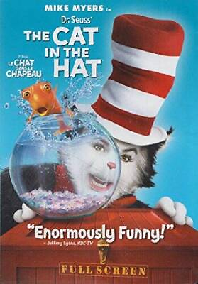 #ad Dr. Seuss#x27; The Cat In The Hat Full Screen Edition DVD VERY GOOD