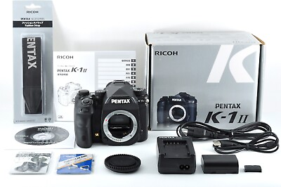 #ad PENTAX K 1 Mark II MINT in Box 36.4MP Digital SLR Camera Body Only 6724 Shots