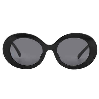 #ad Dolce and Gabbana Dark Grey Oval Ladies Sunglasses DG4448F 501 87 51