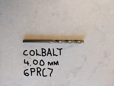 #ad Jobber Drill Bit s mm Cobalt Steel 135 Degrees Westward
