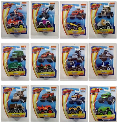 #ad Nickelodeon Blaze and the Monster Machines Die Cast Vehicles 11 Styles to Choose