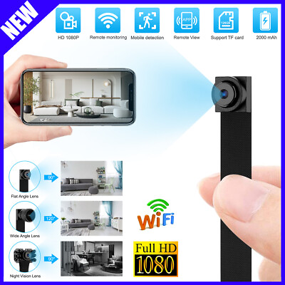 #ad Wireless Mini WIFI Screw Hidden Nanny Spy DIY Camera HD 1080P 4K Pinhole DVR Cam