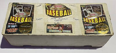 #ad Box Of 443 1995 Baseball Cards Tops Great Condition