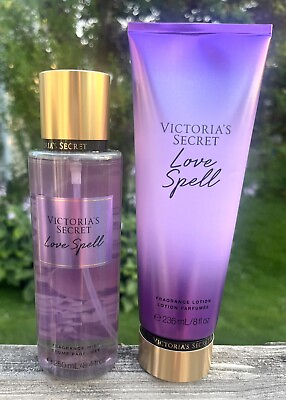 #ad Victoria#x27;s Secret LOVE SPELL 8.4 oz Body Mist and Lotion Set