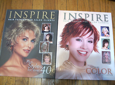 #ad Inspire Salon Client Hair Fashion Book Lot Voulume 56 59 $29.00