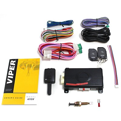 #ad Viper 4115V Car Remote Start Kit 2 Remotes Keyless MANUFACTURER REFURBISHED