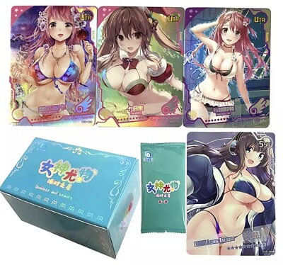 #ad NEW Goddess Story “Goddess and Beauty” Anime Premium Waifu TCG Booster Box