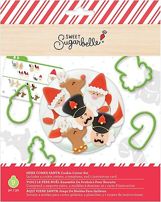 #ad Sweet Sugarbelle Here Comes Santa Cookie Cutters