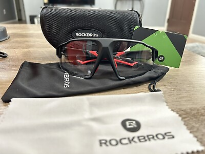 #ad ROCKBROS Cycling Polarized Sunglasses Bike Running UV400 Goggles Unisex Black