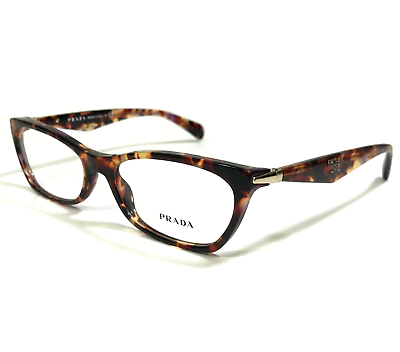 #ad PRADA Eyeglasses Frames VPR 15P PDN 1O1 Tortoise Cat Eye Full Rim 53 16 135