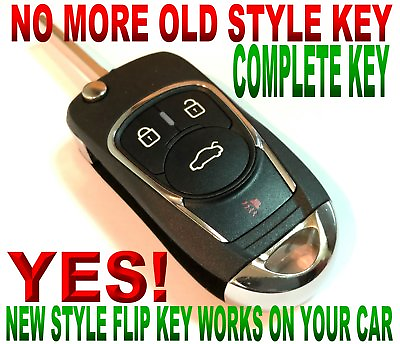 #ad Stylish Fold key remote for Jaguar XK8 XKR keyless entry clicker fob chip alarm
