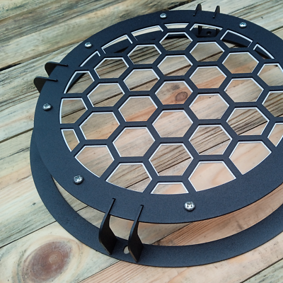 #ad Handmade Protective Metal Grilles Honey Combs CUSTOM Sub Covers Speaker Protects