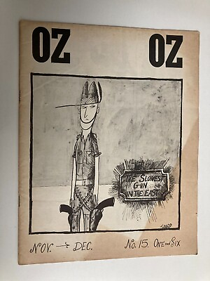 #ad RARE Vintage OZ Magazine Australia issue No. 15 Nov Dec 1964