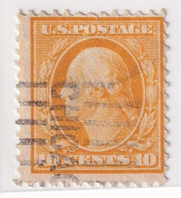 #ad USA stamps George Washington 10c Cancel Study: Chicago