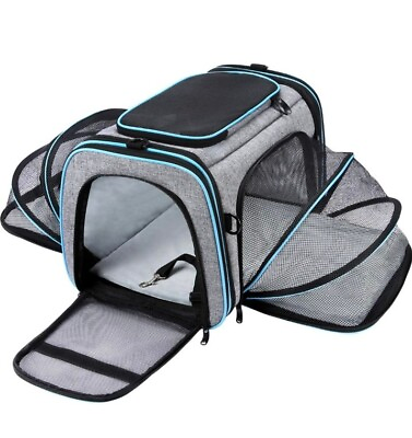 #ad NEW MASKEYON TSA Airline Approved Large Pet Travel Carrier 4 Expandable Sides