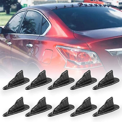 #ad 10Pcs Set Diffuser Shark Fin Kit Compatible with Spoiler