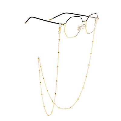 #ad Glasses Chain Eyeglass Strap For Women Sunglasses 14K Gold Eyeglasses